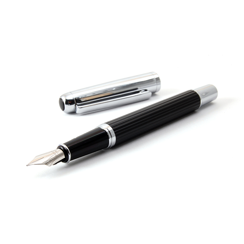 Black fountain pen